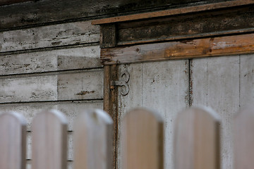 Image showing Old wooden house