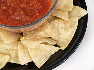 Image showing Mexican Salsa Platter