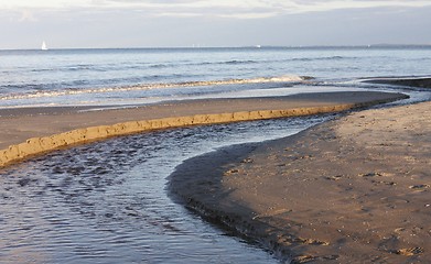 Image showing Mouth of a river