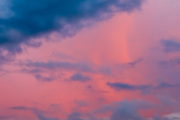 Image showing Background of colourful sky