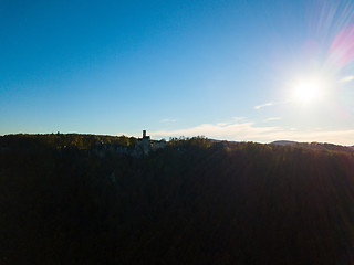 Image showing Lichtenstein Castle and the Swabian Jura