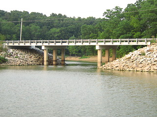 Image showing Bridge across river