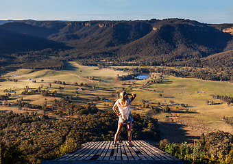 Image showing Kanimba Valley Scenic Views and Blue Mountains Escarpment