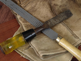 Image showing Wood Hand Tools