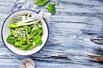 Image showing green salad