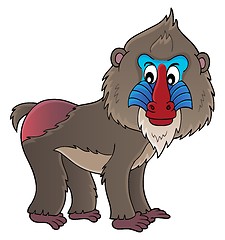 Image showing Mandrill theme image 1