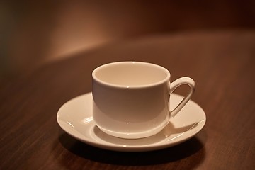 Image showing Coffee cup on table