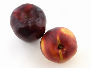 Image showing Apple and Peach