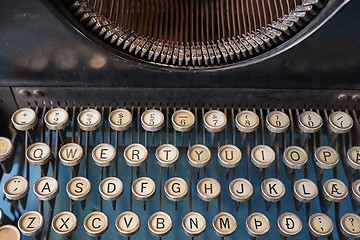 Image showing Old Classic Typewriter