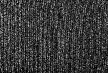 Image showing Black and silver metallic fabric texture