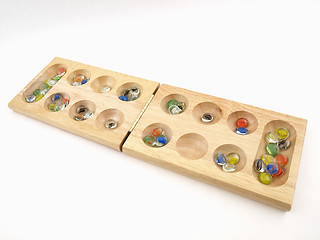 Image showing Folding Mancala Board Game