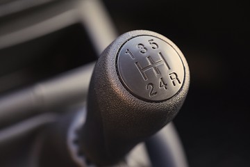 Image showing Manual gear stick