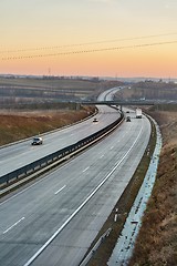 Image showing Highway with low traffic