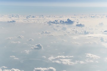 Image showing Clouds from above