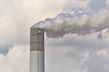 Image showing Smoking power plant