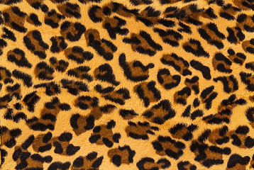 Image showing Vintage leopard background