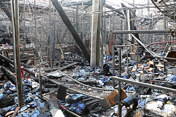 Image showing Factory Fire Damage