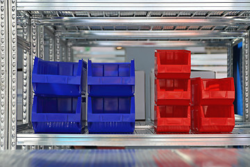 Image showing Sorting Trays Shelf