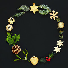 Image showing Christmas Wreath Garland