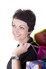 Image showing woman shopping