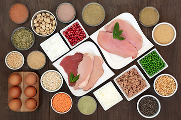 Image showing Body Building Health Food 