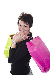 Image showing woman shopping