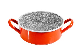 Image showing Big Red Saucepan