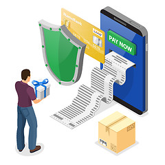 Image showing Internet Shopping and Online Payments Concept