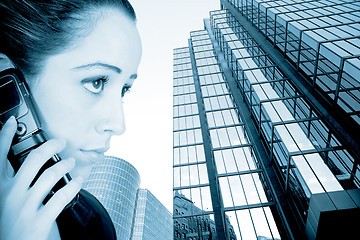 Image showing business woman