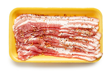 Image showing spicy breakfast bacon