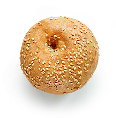 Image showing freshly baked bread bun