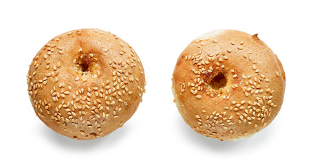 Image showing freshly baked bread buns