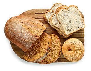 Image showing various kinds of bread