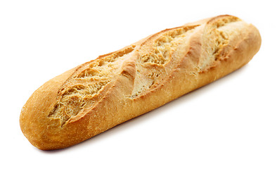 Image showing freshly baked baguette