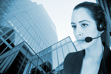 Image showing business woman