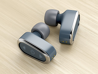 Image showing Wireless in-ear headphones