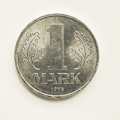 Image showing Vintage One mark from DDR