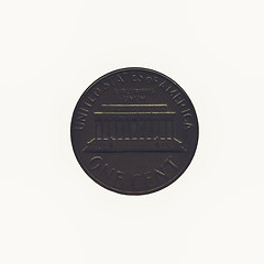 Image showing Vintage Coin isolated