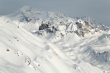 Image showing Mountains in the Alps