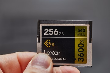 Image showing Cfast memory card
