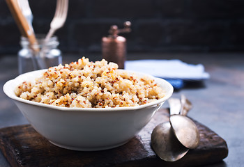 Image showing boiled quinoa 