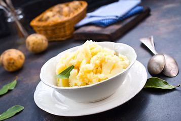 Image showing mashed potato 