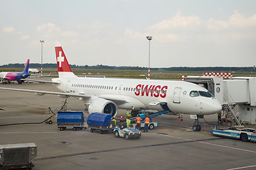 Image showing Plane at the airport