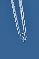 Image showing Plane at cruising altitude