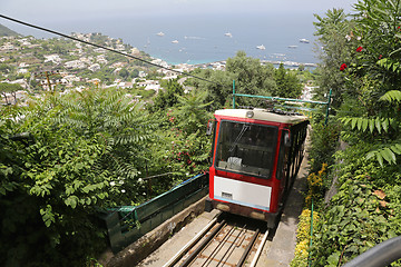 Image showing Funicular Capri