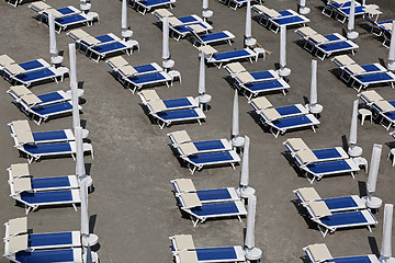 Image showing Beach Beds