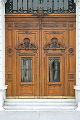 Image showing Wooden Doors