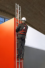 Image showing Safety Harness Ladder