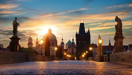 Image showing Charles Bridge Czech Republic