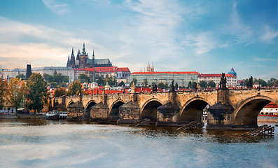 Image showing Ancient landmarks of Prague